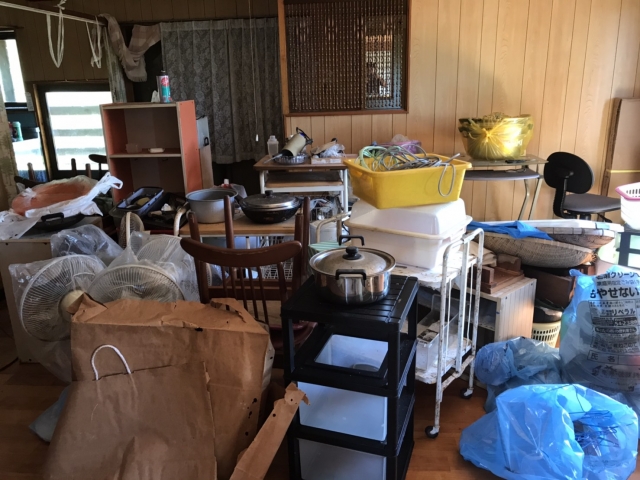 天童市の遺品整理実績